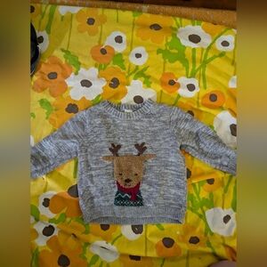 Carter's Gray Knit Sweater